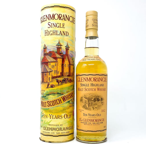 Glenmorangie 10 Year Old Distillery Tin Scotch Whisky, 70cl, 40% ABV - Old and Rare Whisky (1750324707391)
