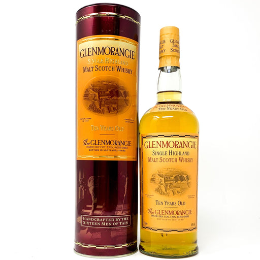 Glenmorangie 10 Year Old Single Highland Scotch Whisky, 1L, 40% ABV - Old and Rare Whisky (4891309867071)