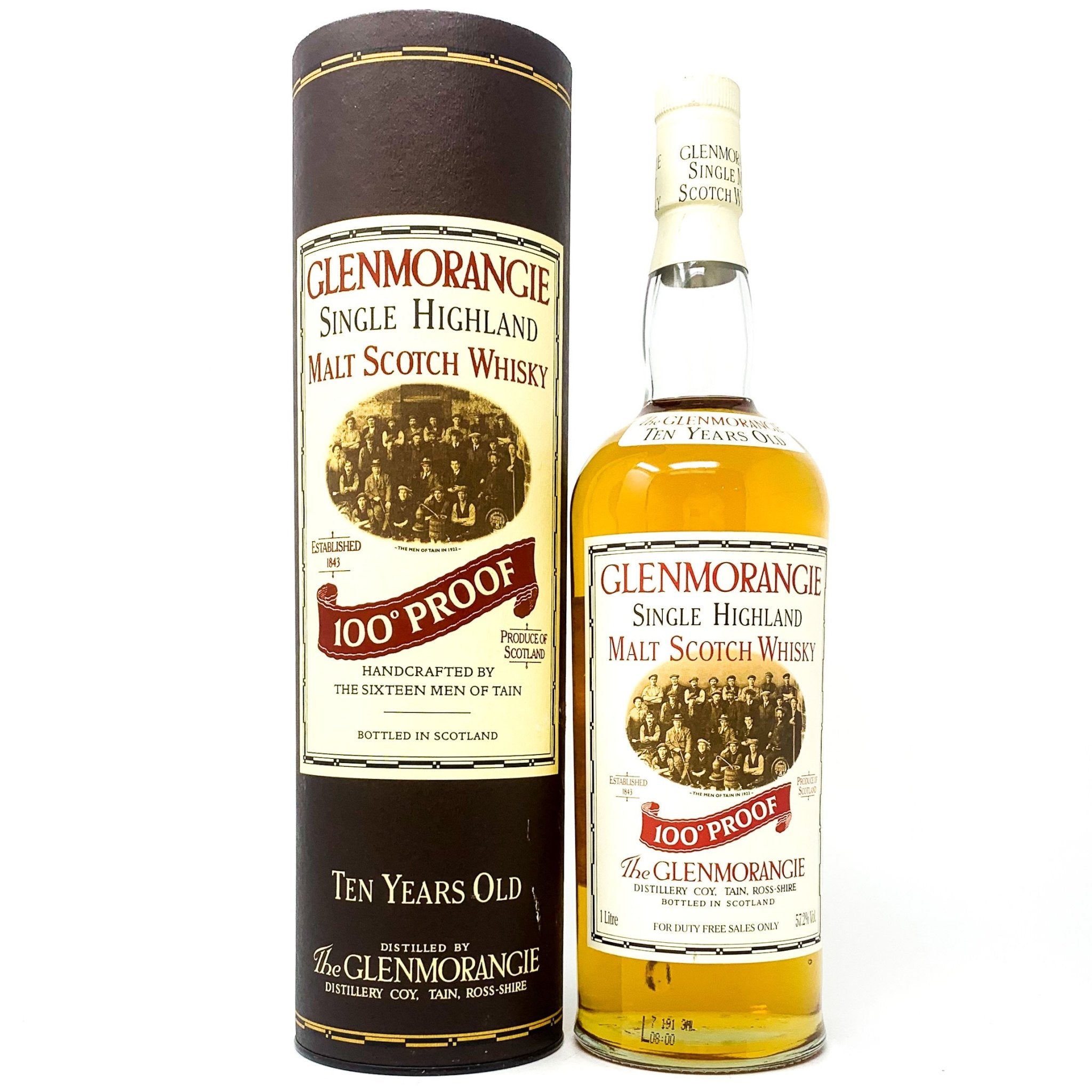 Glenmorangie 10-Year 100 Proof Single Malt Whisky - Rare Find