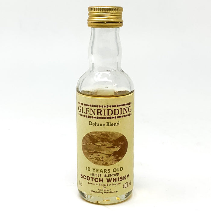 Glenridding 10 Year Old Scotch Whisky, Miniature, 5cl, 40% ABV - Old and Rare Whisky (6662818955327)