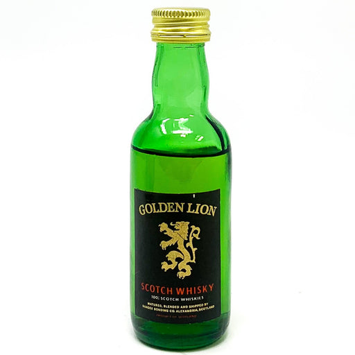 Golden Lion Scotch Whisky, Miniature, 5cl, 40% ABV - Old and Rare Whisky (6663837220927)