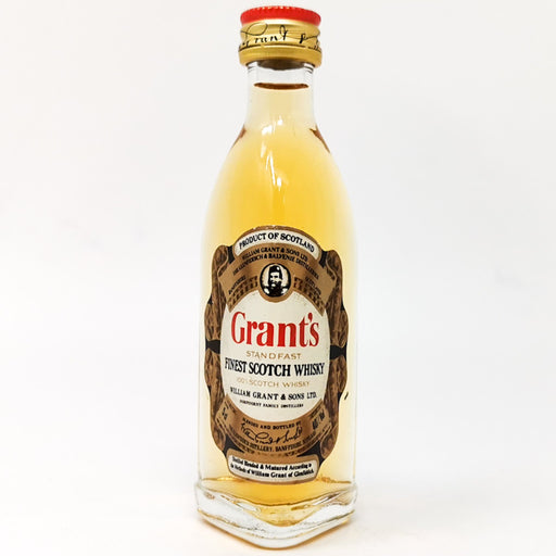Grants Stand Fast Scotch Whisky, Miniature, 5cl, 40% ABV - Old and Rare Whisky (6655607504959)