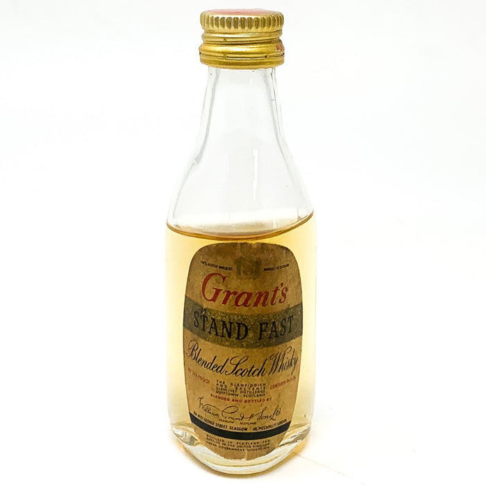 Grants Stand Fast Scotch Whisky, Miniature, 5cl, 40% ABV - Old and Rare Whisky (6655606587455)