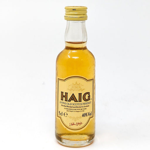 Haig Blended Scotch Whisky, Miniature, 5cl, 40% ABV - Old and Rare Whisky (6963760922687)