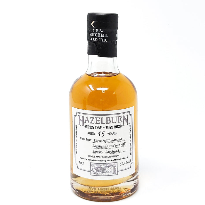 Hazelburn 15 Year Old Open Day May 2022 Single Malt Scotch Whisky, 20cl, 57.2% ABV. - Old and Rare Whisky (6949141020735)