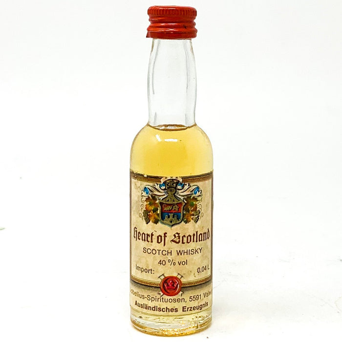 Heart of Scotland Scotch Whisky, Miniature, 4cl, 40% ABV - Old and Rare Whisky (4912156115007)
