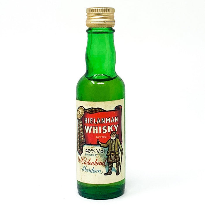 Hielanman's Whisky, Miniature, 5cl, 40% ABV - Old and Rare Whisky (4821625143359)