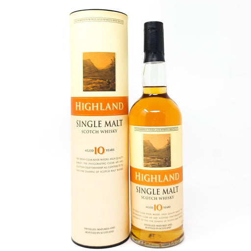 Highland 10 Year Old Single Malt Scotch Whisky, 70cl, 40% ABV. - Old and Rare Whisky (6937038192703)