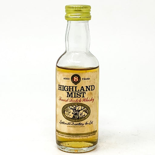 Highland Mist 8 Year Old Blended Scotch Whisky, Miniature, 5cl, 40% ABV - Old and Rare Whisky (4913144660031)