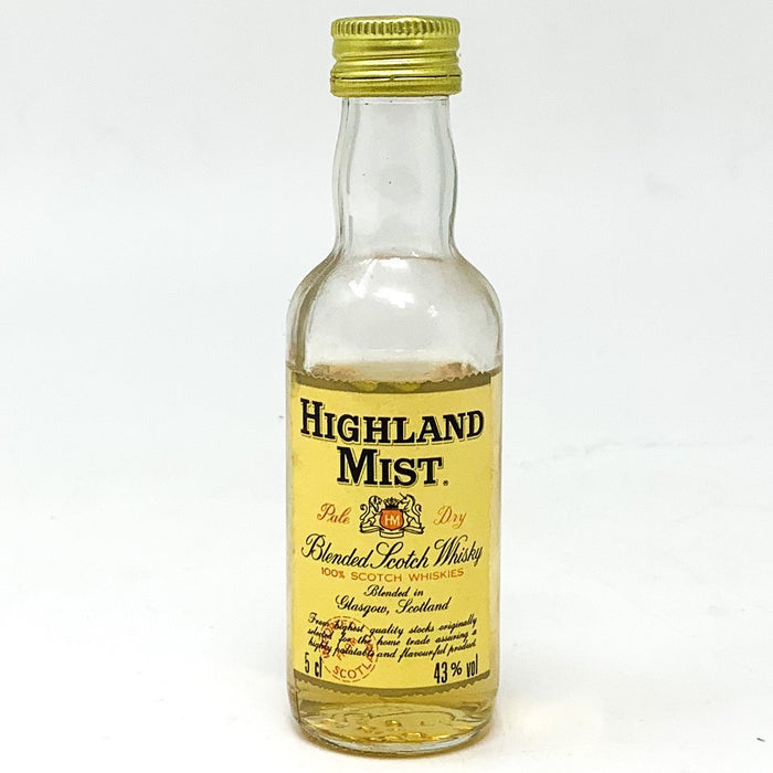 Highland Mist Blended Scotch Whisky, Miniature, 5cl, 43% ABV - Old and Rare Whisky (6642557059135)