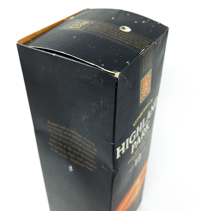 Highland Park 12 Year Old Dumpy Bottle Single Malt Scotch Whisky, 1L, 40% ABV