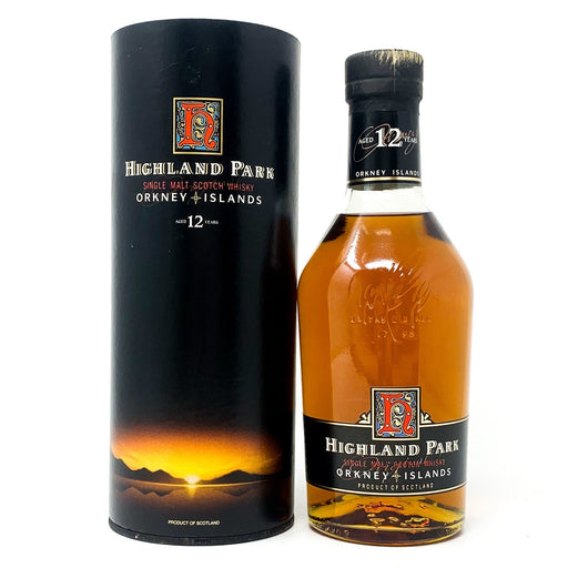Highland Park 12 Year Old Dumpy Scotch Whisky, 70cl, 40% ABV - Old and Rare Whisky (1588053377087)