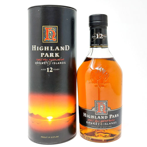 Highland Park 12 Year Old Dumpy Single Malt Scotch Whisky, 75cl, 40% ABV - Old and Rare Whisky (6968009228351)