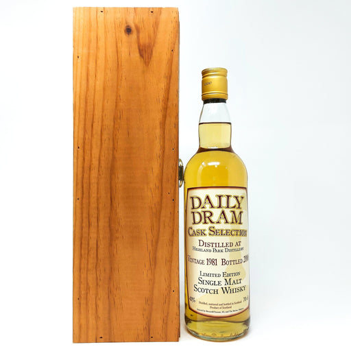 Highland Park 1981 Daily Drams Single Malt Scotch Whisky, 70cl, 43% ABV. - Old and Rare Whisky (6958511292479)