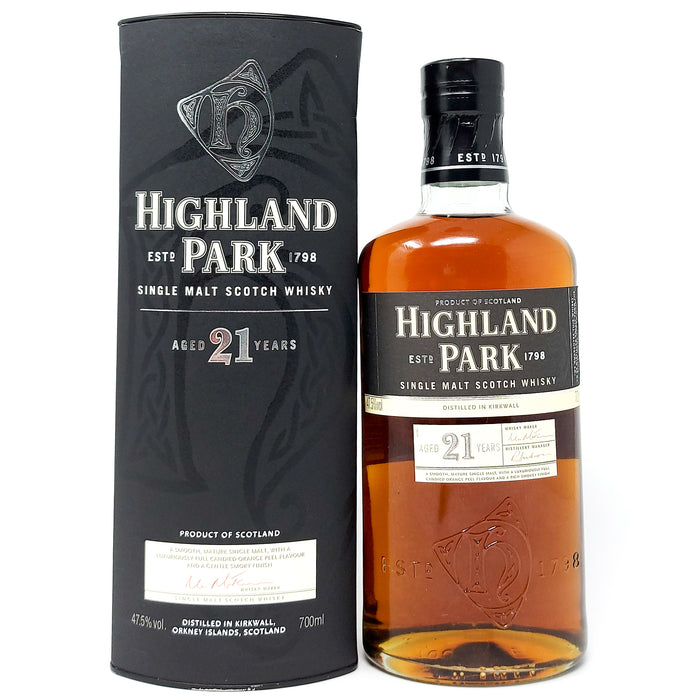 Highland Park 21 Years Old Scotch Whisky, 70cl, 40% ABV (4954350911551)