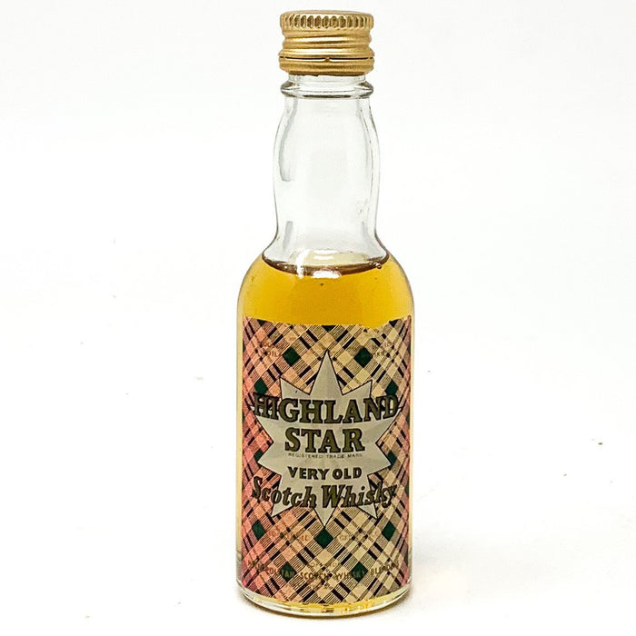 Highland Star Very Old Scotch Whisky, Miniature, 5cl, 40% ABV - Old and Rare Whisky (4923236057151)