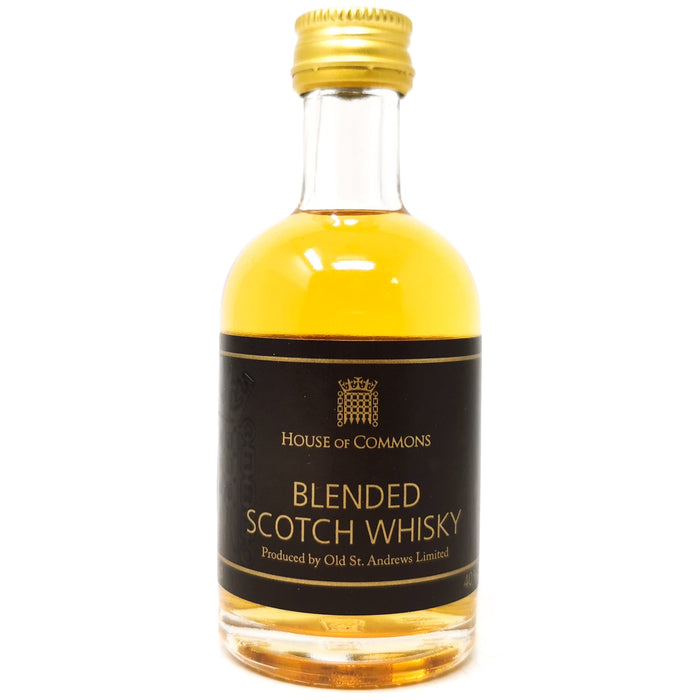 House of Commons Blended Scotch Whisky, Miniature, 5cl, 40% ABV - Old and Rare Whisky (6881439973439)