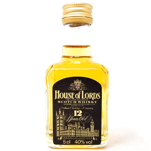 House of Lords 12 Year Old Scotch Whisky, Miniature, 5cl, 40%ABV - Old and Rare Whisky (6656721059903)