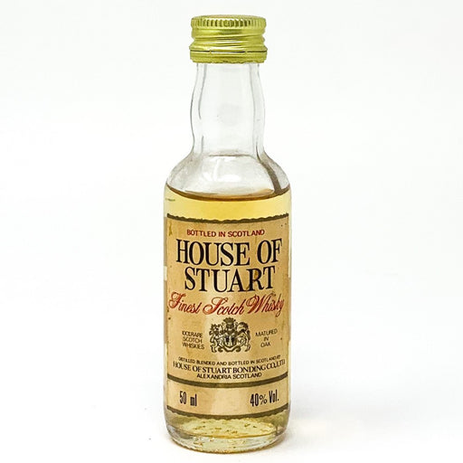 House of Stuart Finest Scotch Whisky, Miniature, 5cl, 40% ABV - Old and Rare Whisky (4821635203135)