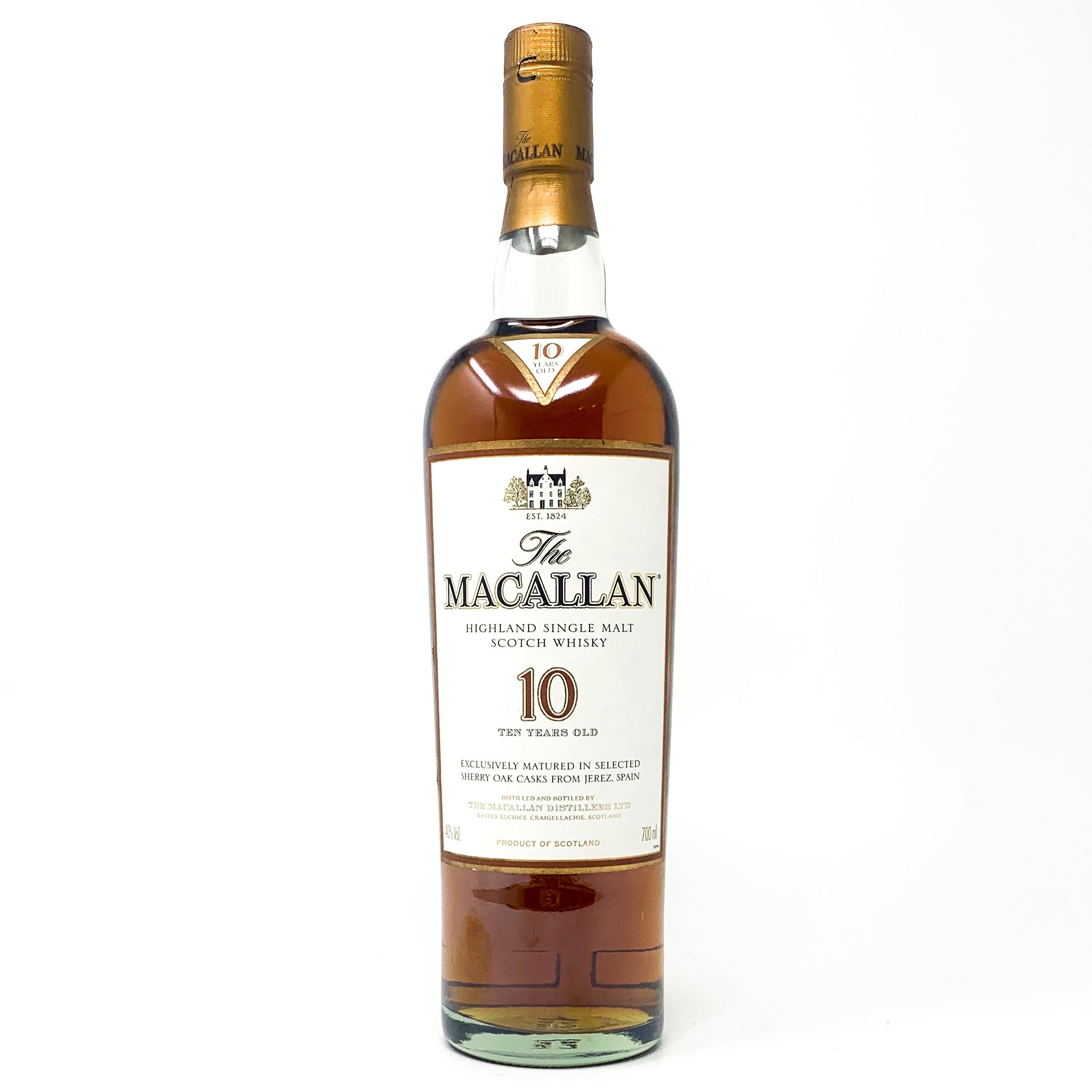 The Macallan 10年 スコッチウイスキー 700ml 40% Macallan 10 Year Old | Collectible Scotch Whisky