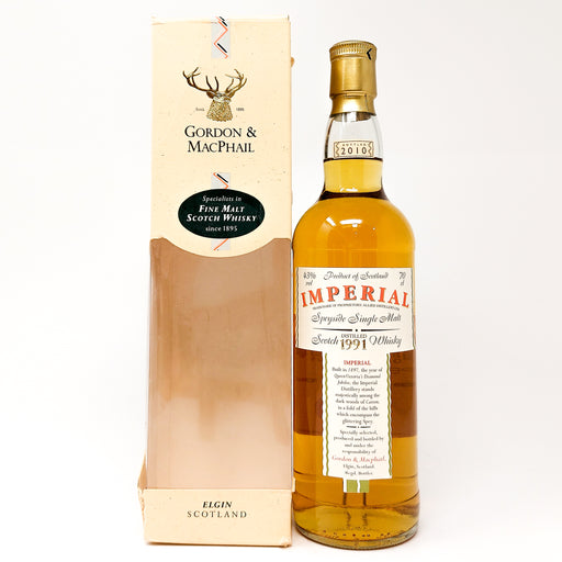 Imperial 1991 Gordon and MacPhail Single Malt Scotch Whisky, 70cl, 54% ABV (7017123020863)