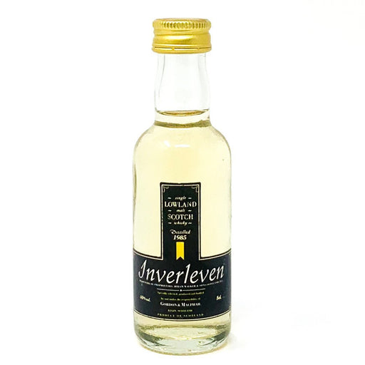 Inverleven Single Lowland Malt Scotch Whisky, Miniature, 5cl, 40% ABV - Old and Rare Whisky (4817057939519)