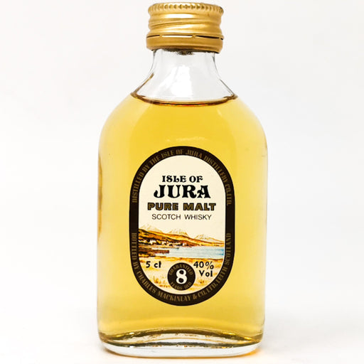 Isle of Jura 8 Year Pure Malt Scotch Whisky, Miniature, 5cl, 40% ABV - Old and Rare Whisky (6749844111423)