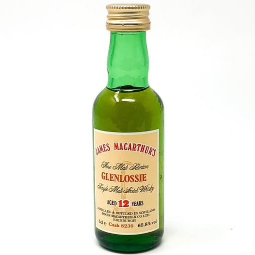 James Macarthur's 'Glenlossie' 12 Year Old Scotch Whisky, Miniature, 5cl, 65.8% ABV - Old and Rare Whisky (4934782287935)