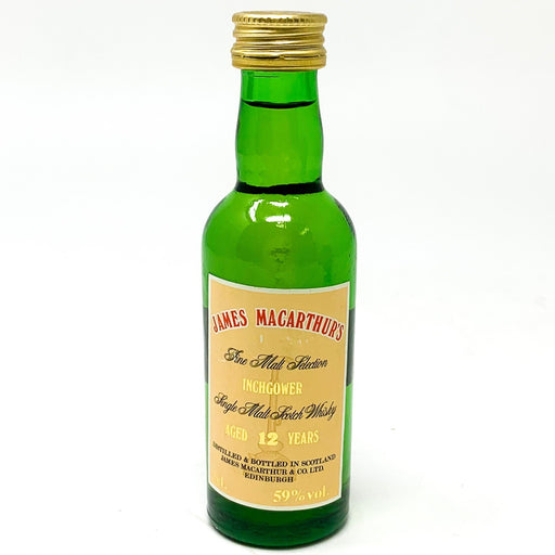 James Macarthur's 'Inchgower' 12 Year Old Scotch Whisky, Miniature, 5cl, 59% ABV - Old and Rare Whisky (6665956982847)
