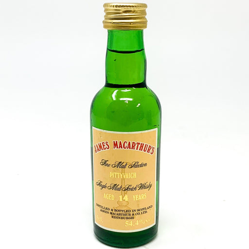 James Macarthur's 'Pittyvaich' 14 Year Old Scotch Whisky, Miniature, 5cl, 54.4% ABV - Old and Rare Whisky (6663114719295)
