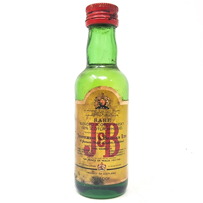 J&B Rare Blended Scotch Whisky, Miniature, 5cl, 70 Proof - Old and Rare Whisky (6904598298687)