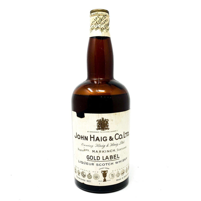 John Haig & Co Gold Label Scotch Whisky, 75cl, 43.5% ABV - Old and Rare Whisky (1929879650367)