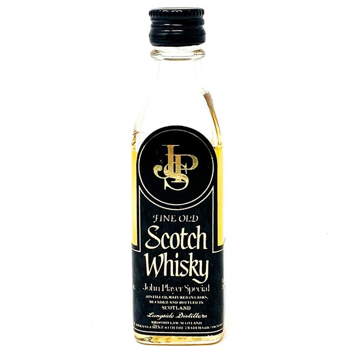 John Player Special Fine Old Scotch Whisky, Miniature, 5cl, 40% ABV - Old and Rare Whisky (4924489728063)