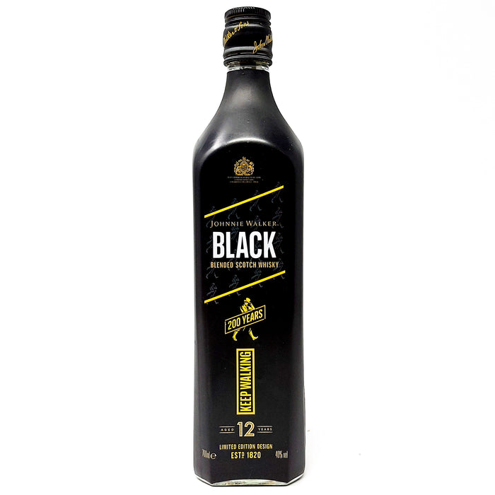Johnnie Walker Black Label 200th Anniversary Blended Scotch Whisky, 70cl, 40% ABV