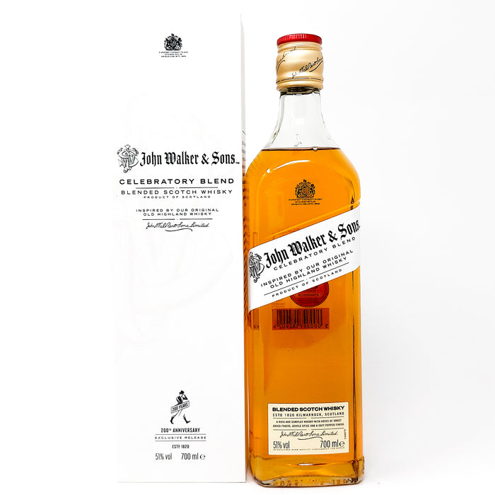 Johnnie Walker Celebratory Blend Blended Scotch Whisky, 70cl, 51% ABV