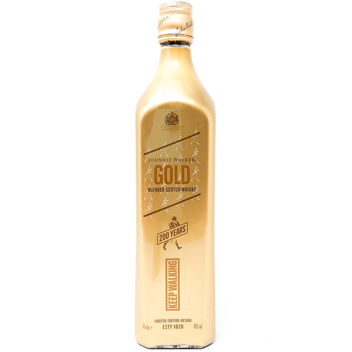 Johnnie Walker Gold Label 200th Anniversary Blended Scotch Whisky, 70cl, 40% ABV