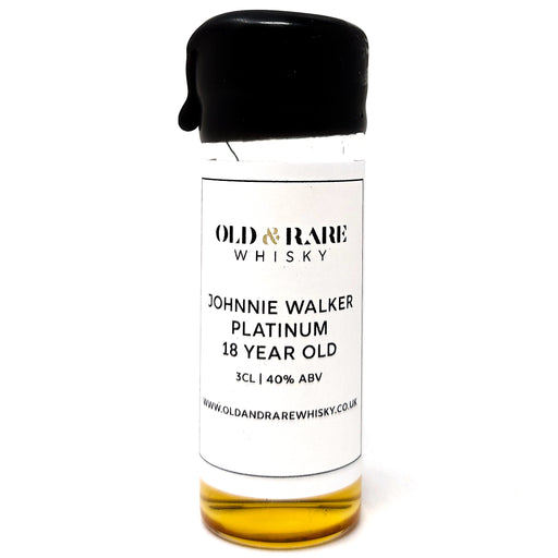Johnnie Walker Platinum 18 Year Old Blended Scotch Whisky, 3cl Sample, 40% ABV (7037908746303)