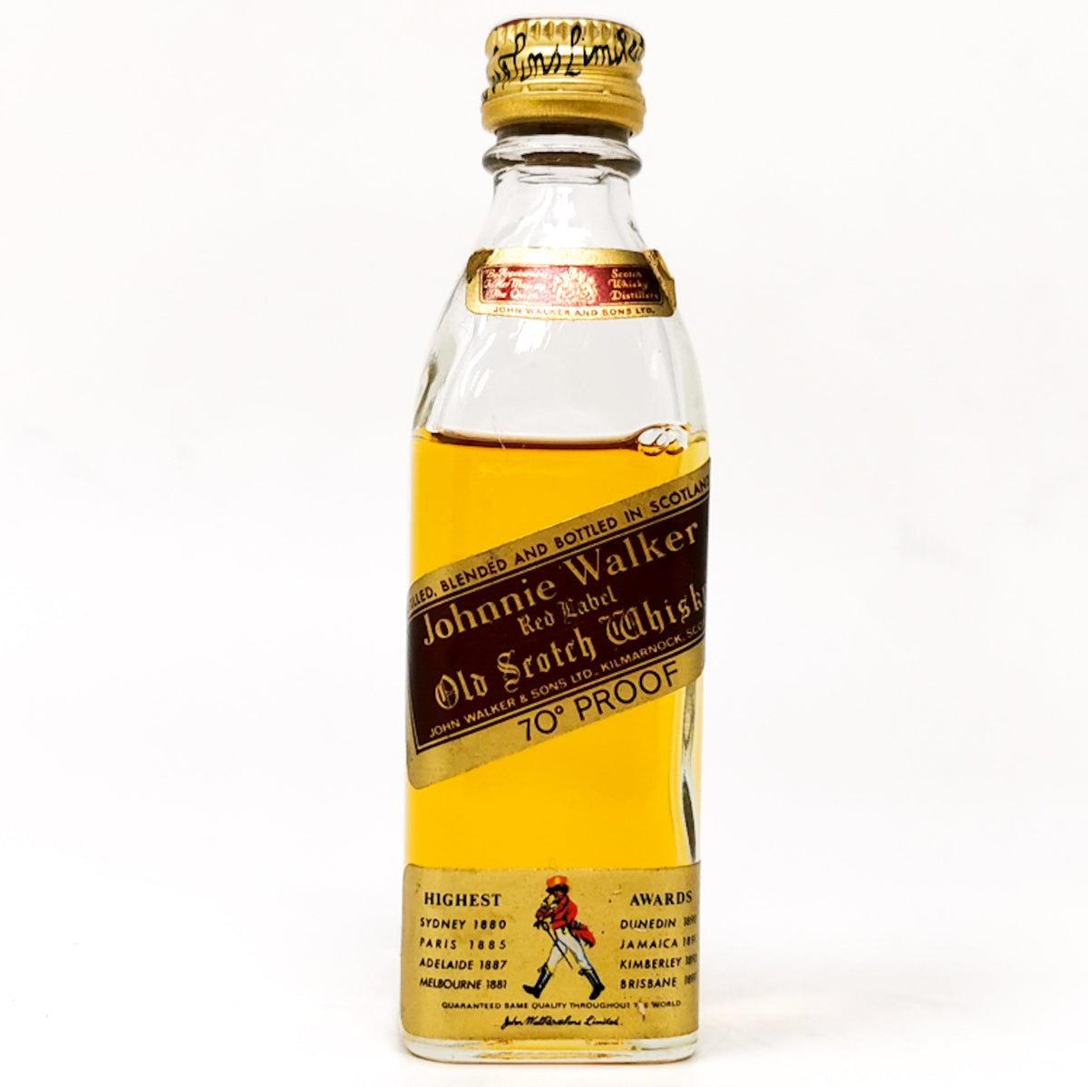 Johnnie Walker Red Label Miniature 5cl | Old and Rare Whisky