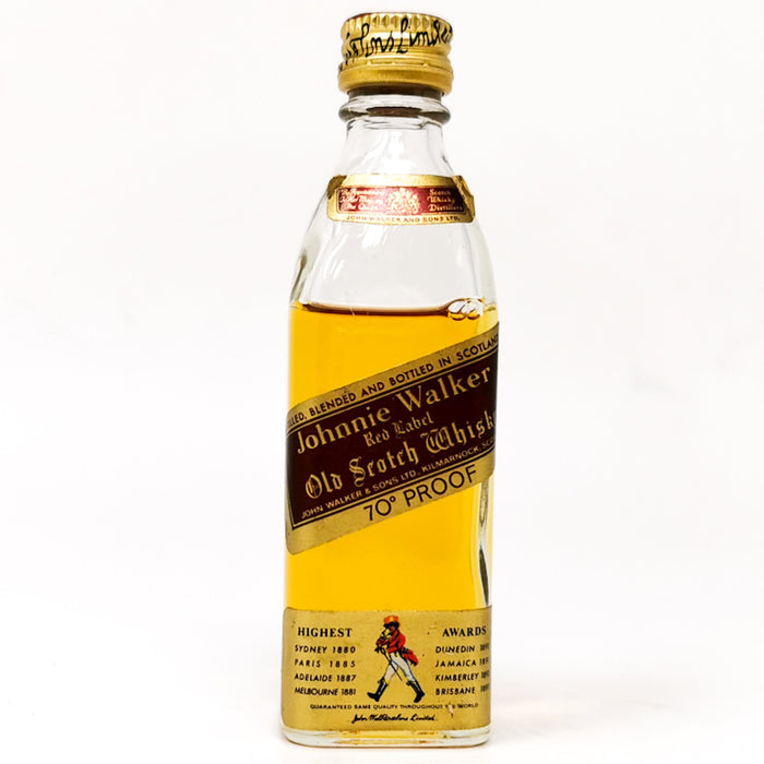 Red Label Mini Johnnie Walker Red Label Miniature 5cl | Old and Rare Whisky