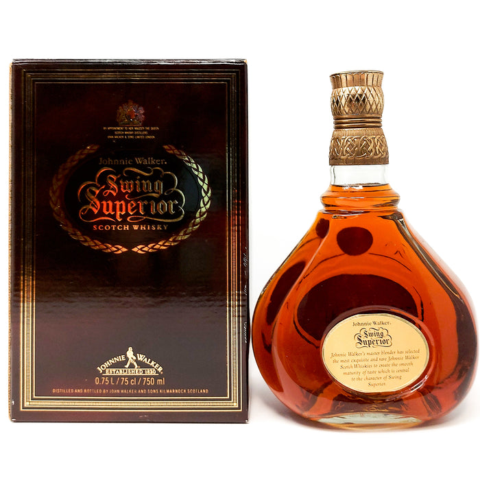 Johnnie Walker Swing Superior Blended Scotch Whisky, 75cl, 40% ABV