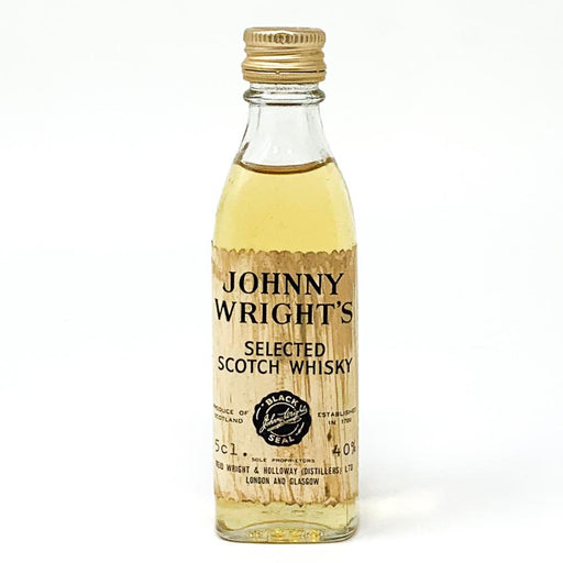 Johnny Wright's Selected Scotch Whisky, Miniature, 5cl, 40% ABV - Old and Rare Whisky (4818150621247)