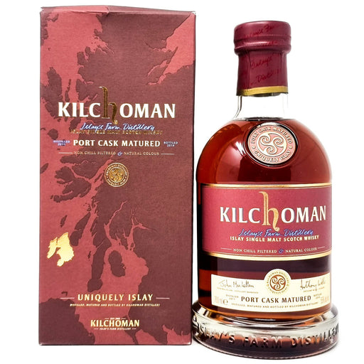 Kilchoman Port Cask Matured 2011 Single Malt Whisky 70cl, 55% ABV - Old and Rare Whisky (6836532641855)