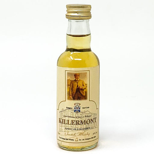 Killermont Finest Old Blend Scotch Whisky, Miniature, 5cl, 40% ABV - Old and Rare Whisky (4809421226047)