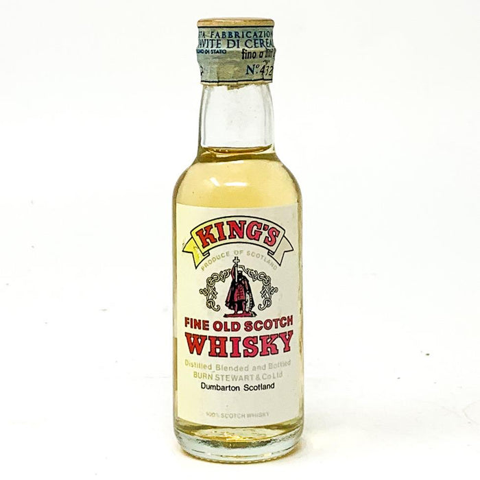 Kings Fine Old Scotch Whisky, Miniature, 5cl, 40% ABV - Old and Rare Whisky (4925693820991)