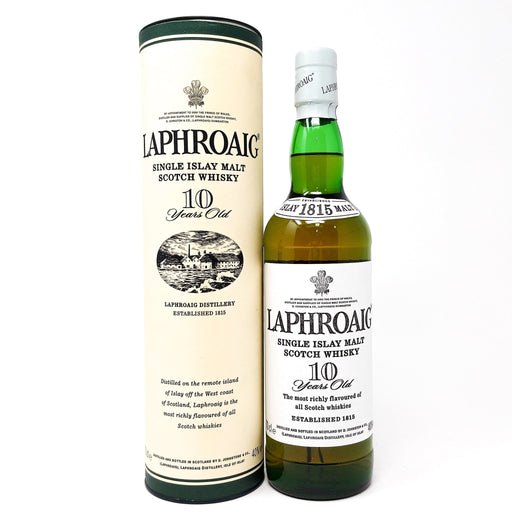 Laphroaig 10 Year Old Single Malt Scotch Whisky, 70cl, 40% ABV - Old and Rare Whisky (6940311814207)
