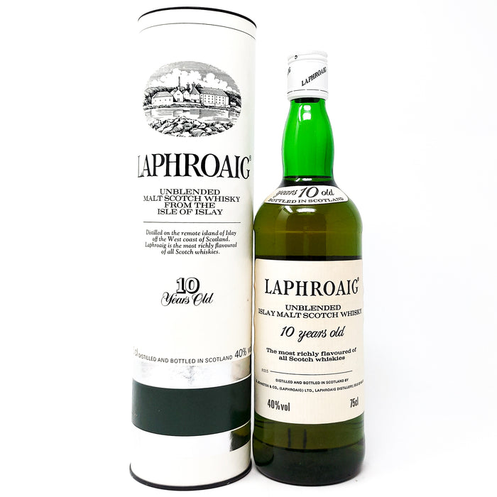 Laphroaig 10 Year Old Pre-Royal Warrant Single Malt Scotch Whisky, 75cl, 40% ABV