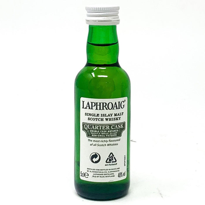 Laphroaig Quarter Cask Scotch Whisky, Miniature, 5cl, 48% ABV - Old and Rare Whisky (4957480583231)