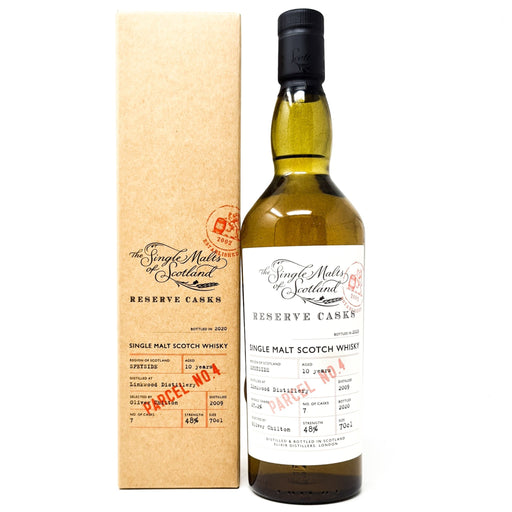 Linkwood 10 Year Old 2009 Single Malts of Scotland Reserve Cask Scotch Whisky, 70cl, 48% ABV - Old and Rare Whisky (4892270952511)