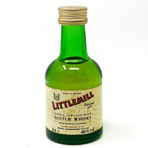 Littlemill Lowland Scotch Whisky, Miniature, 5cl, 40% ABV - Old and Rare Whisky (6543537668159)