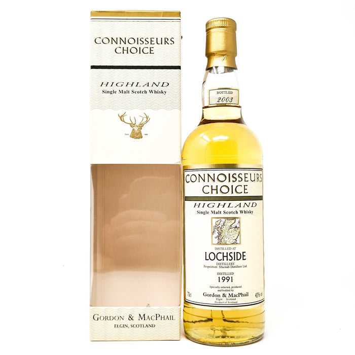 Lochside 1991 Connoisseurs Choice Highland Single Malt Scotch Whisky 70cl, 43% ABV - Old and Rare Whisky (4796787490879)